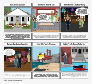 The Great Gatsby Storyboard Ava Png Jordan Daisy Trial - The Great Gatsby