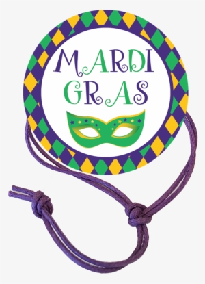 Mardi Gras Napkin Knot - Mardi Gras