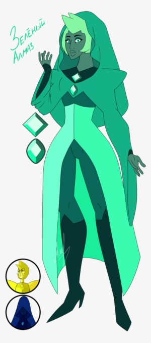 Steven Universe Fan Fusion Green Diamond By Pancake222-dagjnxy - Steven Universe All Diamonds Fused