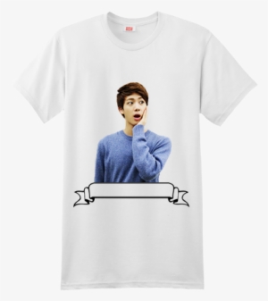 Custom Screen Printed Hanes T-shirt - Kim Seokjin T Shirt
