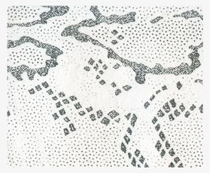 153 White Snake Velvet Fabric Swatch - Doily