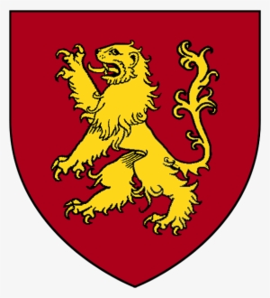 Lannister Shield Minus Slogan Houses, Slogan, Homes, - Richard The Lionheart Sigil