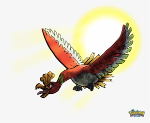 Ho-oh Used Sunny Day By Yggdrassal - Red-tailed Hawk
