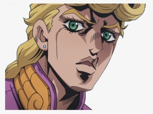 Sticker Kikoojap Jojo Giorno Giovanna Choque What Nani - Jojo's Bizarre Adventure