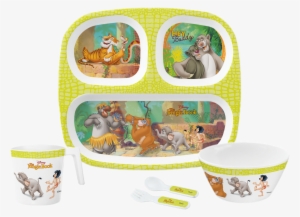 5 Pc Kids Set - Billigerluxus Photo Wallpaper Mural Disney Jungle Book