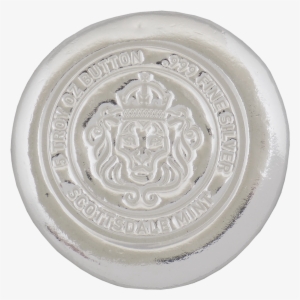 Scottsdale Mint 'button' 5oz Silver Bar - Silver