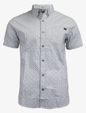 Silver Bonzi Button Up - Blue