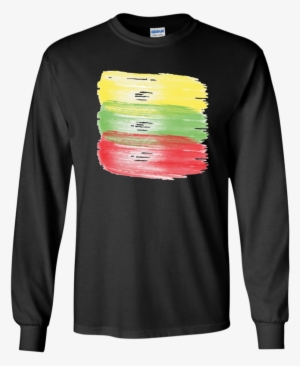 Brush Strokes Guys Long Sleeve - All Gave Some Some Gave All 9-11-2001 16 Years Anniversary