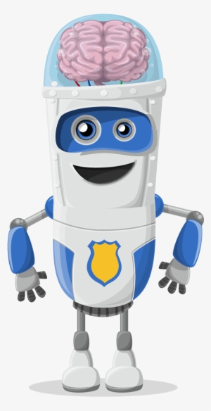 Vector Robot Character Set - Robot