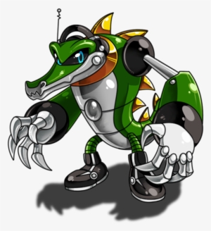 Mecha Vector By Catbeecache - Metal Vector The Crocodile