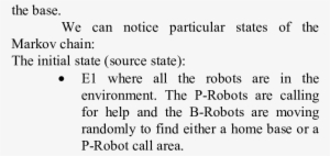 State Vector Of The System With P N Number Of P-robots - Quotes