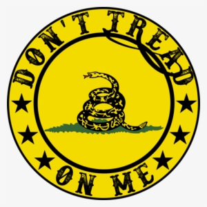 Gadsden Flag Rounds - Don't Tread On Me Small Round Reflective Decal Sticker