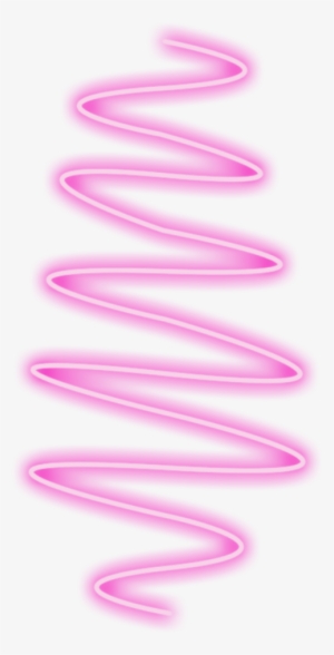 Ftestickers Swirl Neon Pink Red - Glowing Swirls