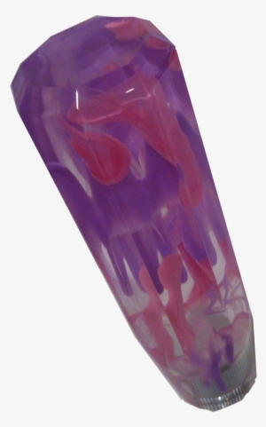 Pink And Purple Swirl - Crystal