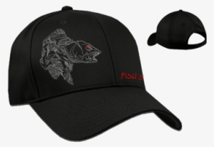 Skeleton Walleye Hat - Hat