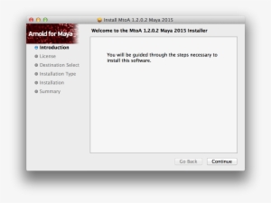 Installing Arnold For Maya On Mac Os X - Install Arnold For Maya
