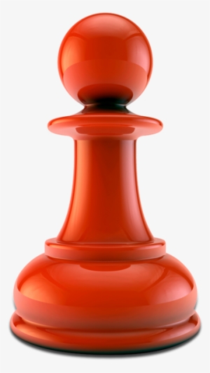 Ontos - Red Chess Piece Pawn