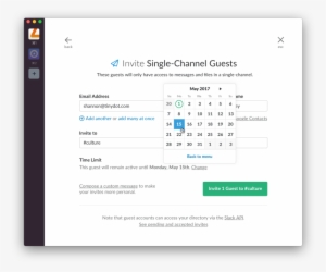 Invite Single Channel Guests - Slack Account Deactivate