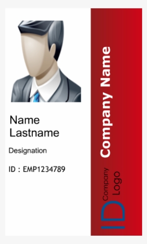 Id Card For Media News And Television Broadcast Industry - Restaurant Id Card Design