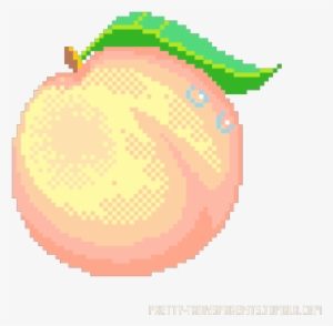 I To Post Pixels 2 Times A Week, And I Post Inspirational - Peach Fruit Pixel Png