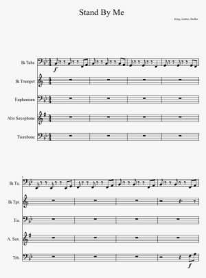 Stand By Me Sheet Music Composed By King, Lieber, Stoller - Kingdom Hearts Simple And Clean Alto Sax Sheet Music