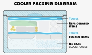 How To Pack A Cooler With Ice - Packing A Cooler - 800x542 PNG Download ...