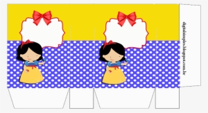 Bolsas De Papel Para Imprimir Gratis - Sacolinha Branca De Neve Cute