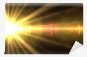 Star, Sun With Lens Flare - Lens