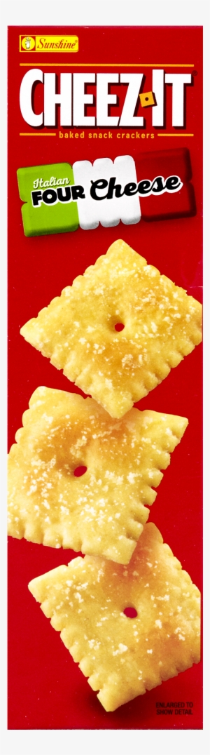 Cheez-it Baked Snack Cheese Crackers Italian Four Cheese