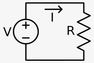 Current Flowing In A Resistor - Voltage Source