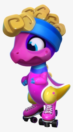 Skater Dragon Baby - Portable Network Graphics