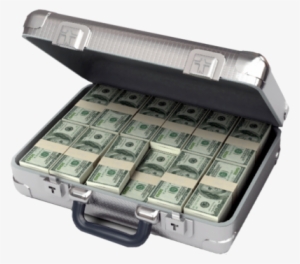 Dinheiro Em Uma Mala, Psd - Briefcase With Money