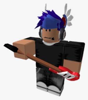 One Of The Greatest Robloxian Guitarist In The World - Bonecos Roblox Png