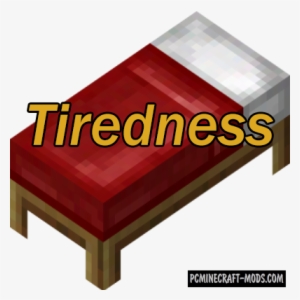Tiredness Mod For Minecraft - Кровать Майнкрафт Пнг