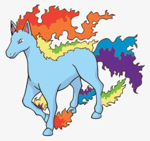 Padooz, Pokémon, Rainbow Dash, Rapidash, Safe - Rainbow Dash As Pokemon