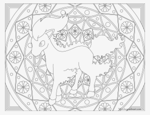 Pokemon Coloring Pages Rapidash - Ponita Coloring Pages