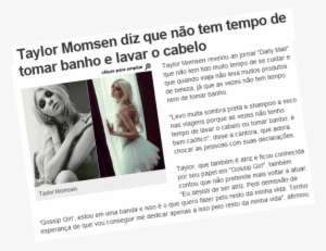 Ah Taylor Momsen Vai Te Catar Que Coisa Mais Nojenta - Flyer