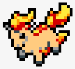 Pixel Rapidash - Cartoon