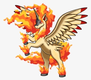 Mega Look-back Artwork - Rapidash