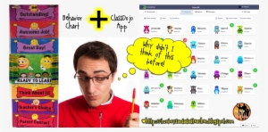 Behavior Chart With Classdojo Combined - Classdojo - 1353x758 PNG ...