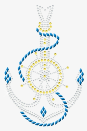 Harpoon Boat Design With Fabric - Necklace