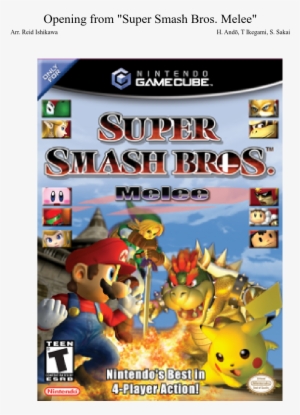 Opening From "super Smash Bros - Nintendo Super Smash Bros Melee