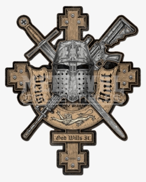 Deus Vult Png - Symbol Deus Vult