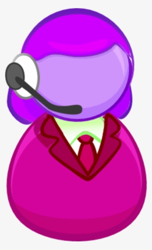 Female - Customer Service Clip Art