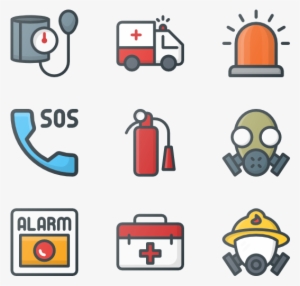 Emergency 25 Icons - School Facilities Icon Png