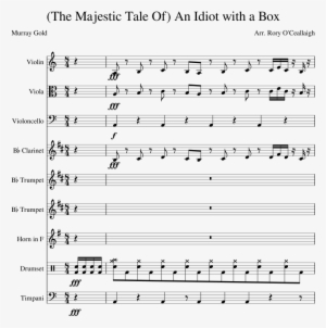An Idiot With A Box Sheet Music Composed By Arr - Sheet Music