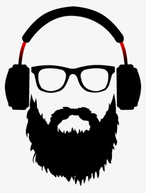 Mister X On Twitter - Beard Man With Headphones