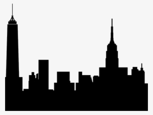 Drawn Skyline Transparent - Skyline City Silhouette