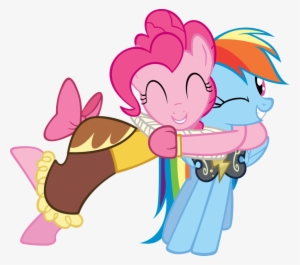 More Like Success By - Pinkie Pie Hug Rainbow Dash