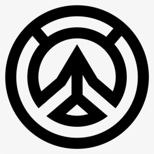 Png 50 Px - Overwatch Logo Black And White Png